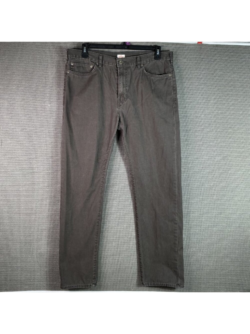 Dockers Men's Straight Fit Black Chino Pants Size 36x32